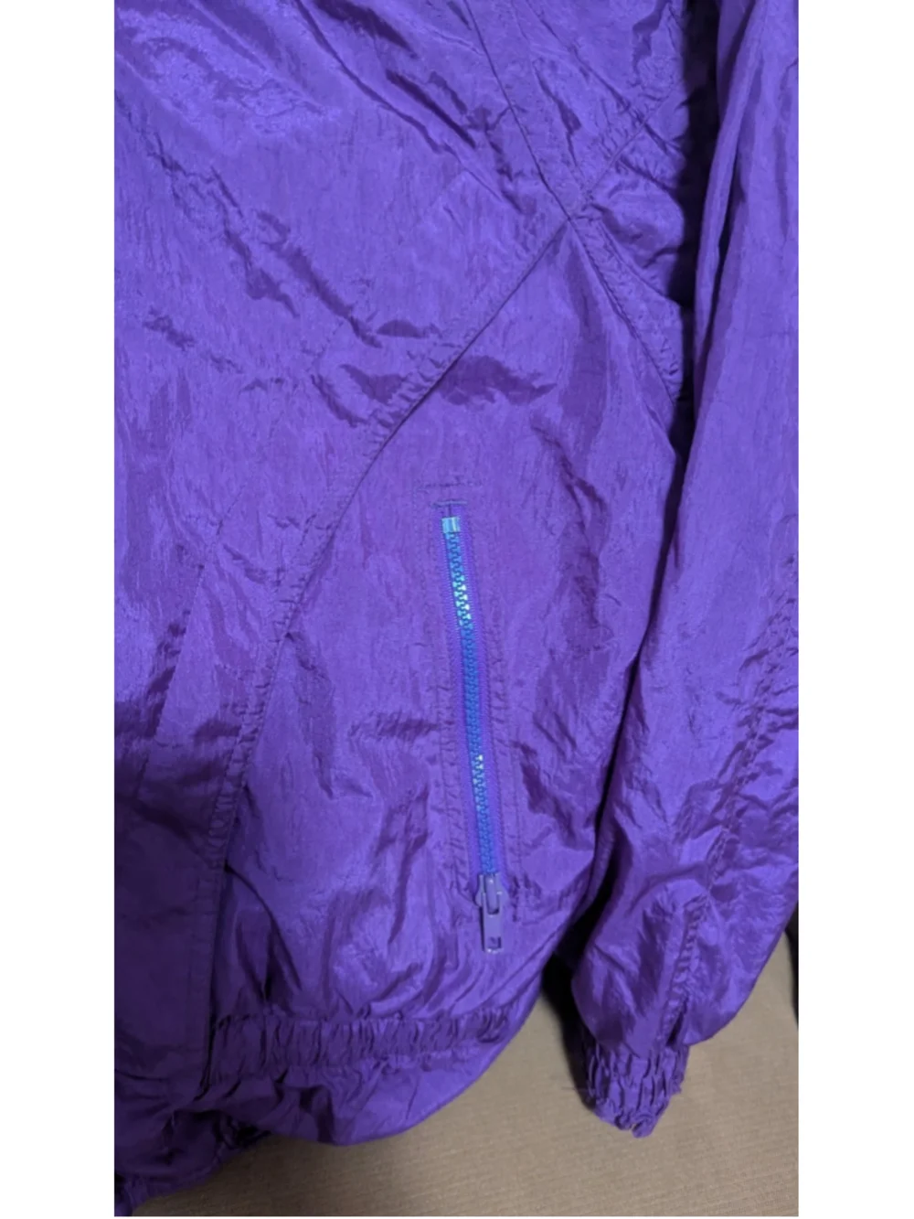 Vintage PROFILE Ski Jacket Womens Large Purple Puffer 90s Y2K 043